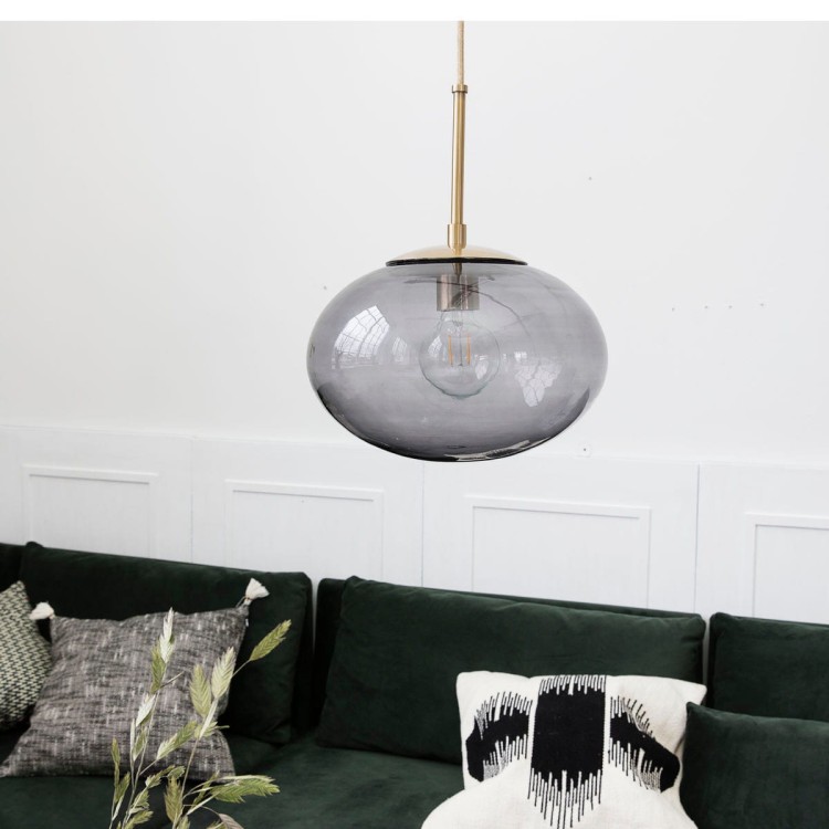 Lampa wisząca OPAL szara - House Doctor