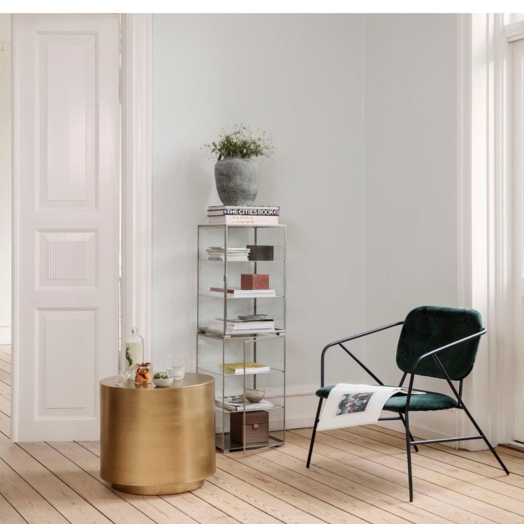 Stolik kawowy STEP mosiężny - House Doctor
