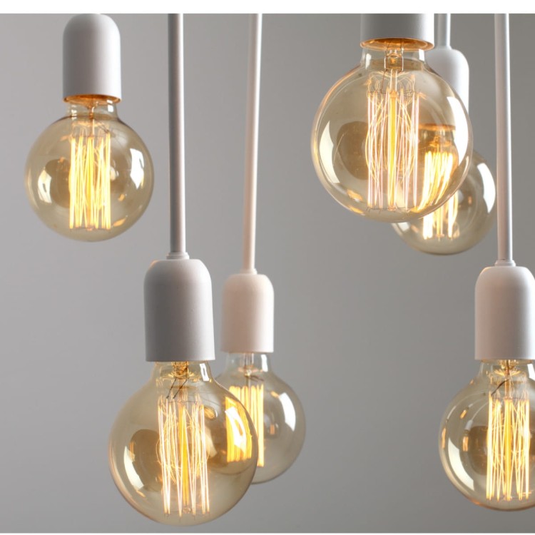 Lampa sufitowa VANWERK TALL - biały
