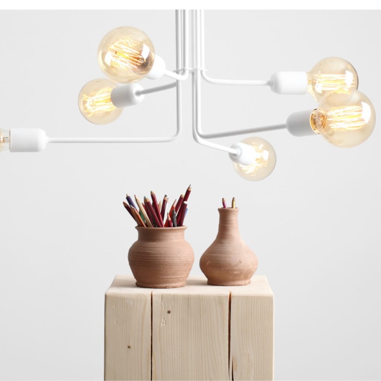 Lampa sufitowa VANWERK 29 - biała