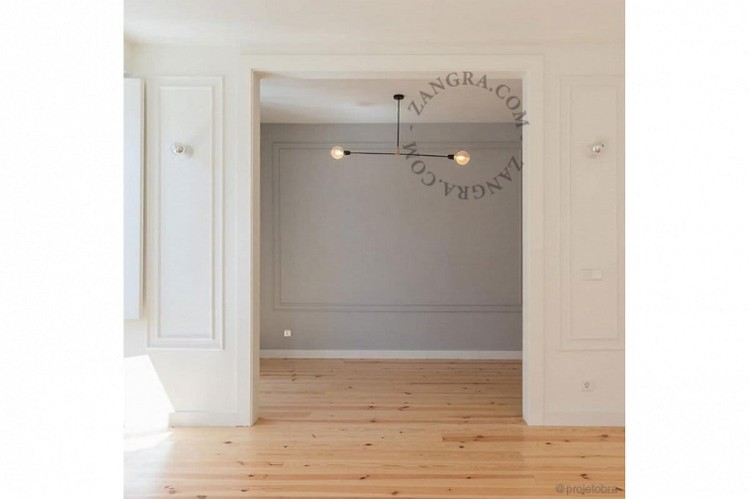 Lampa sufitowa PIVOTE porcelanowa czarna - Zangra