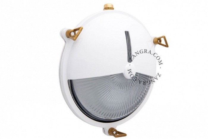 Oprawa wodoodporna JARDIN biała, outdoor- Zangra