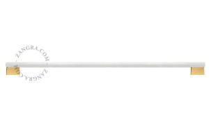 STICK LAMP OPALL GLASS 100cm złoty - Zangra