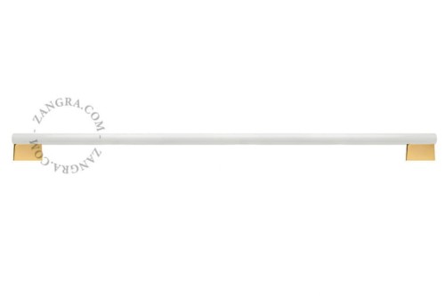 STICK LAMP OPALL GLASS 100cm złoty - Zangra