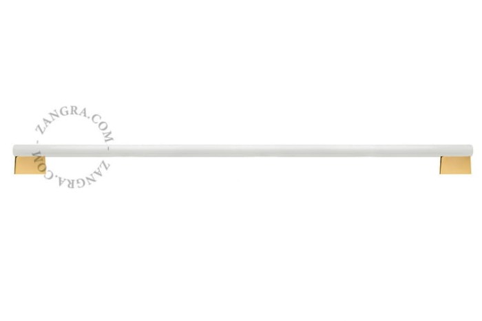 STICK LAMP OPALL GLASS 100cm złoty - Zangra