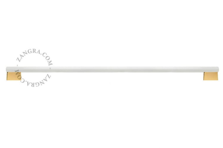 STICK LAMP OPALL GLASS 100cm złoty - Zangra