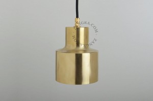 Lampa wisząca ZIN mosiądz - Zangra