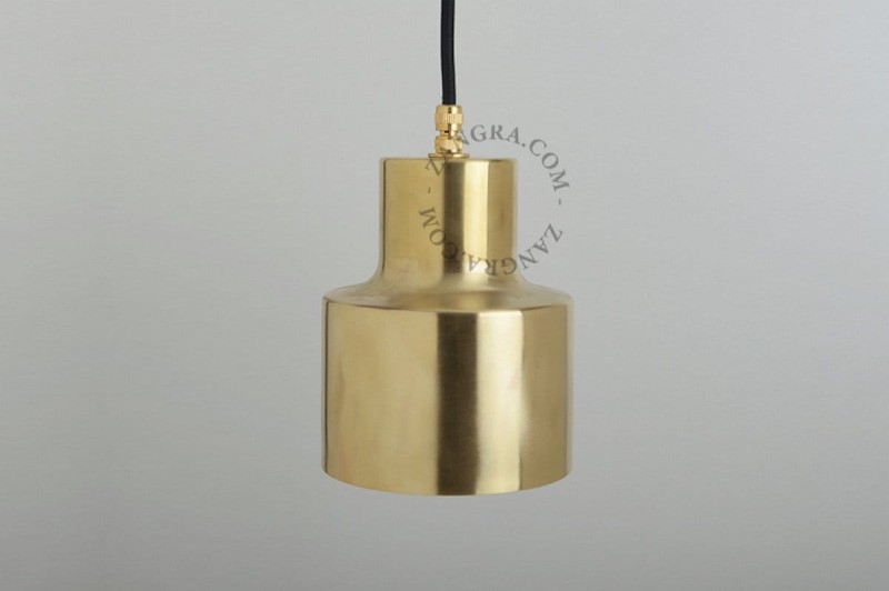 Lampa wisząca ZIN mosiądz - Zangra