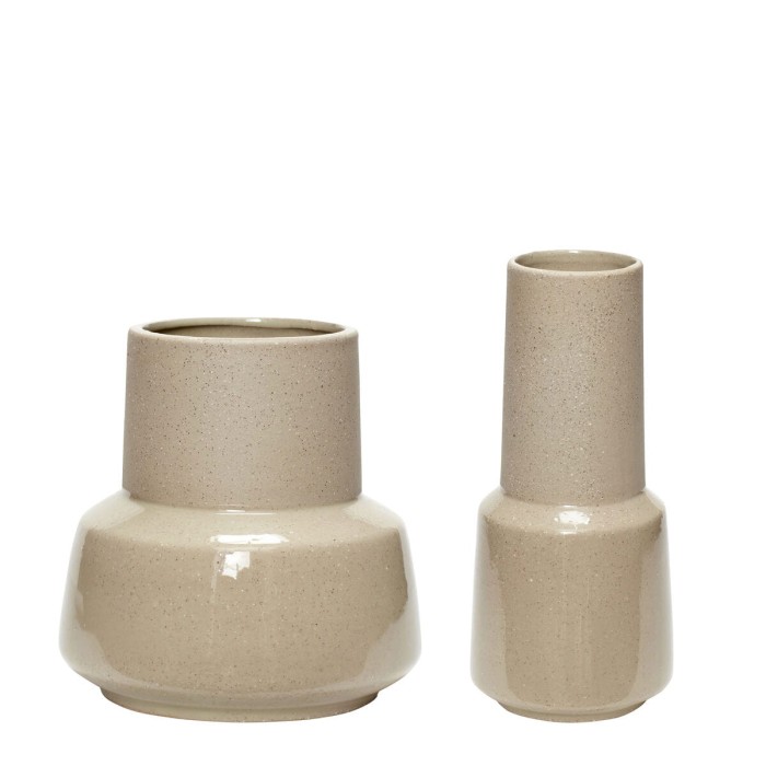 Ceramiczne Wazony 2szt.  - HUBSCH