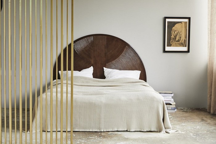 Parawan ORCO złoty metal - Nordal