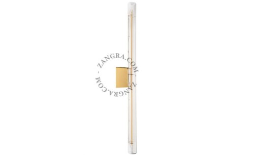 Lampa STICK złoty szkło + żarówka LED 50 cm - Zangra