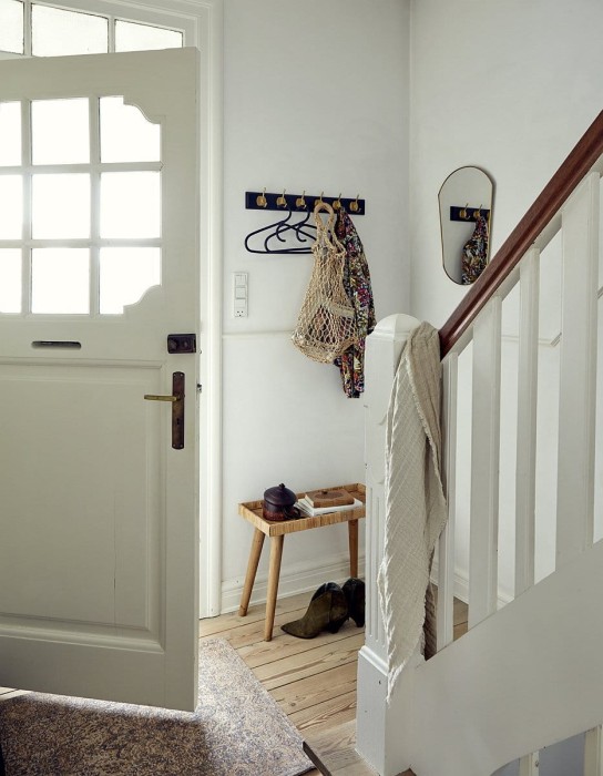 Wieszak EDGY 6 haczyków mosiężne - Nordal