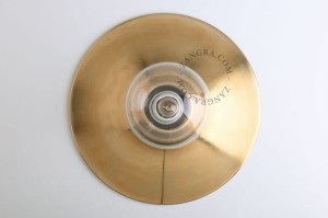 Lampa sufitowa PITA GO, mosiądz - Zangra
