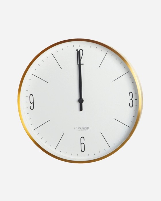 Zegar ścienny CLOCK COUTURE - House Doctor