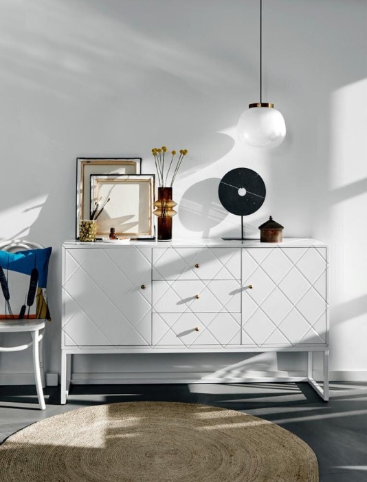 Wazon RILLA M, amber - Nordal