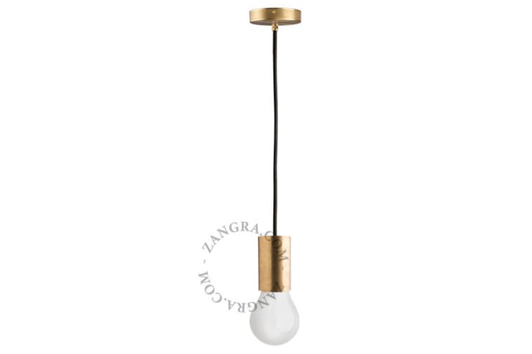 Mosiężna lampa wisząca 025  - Zangra