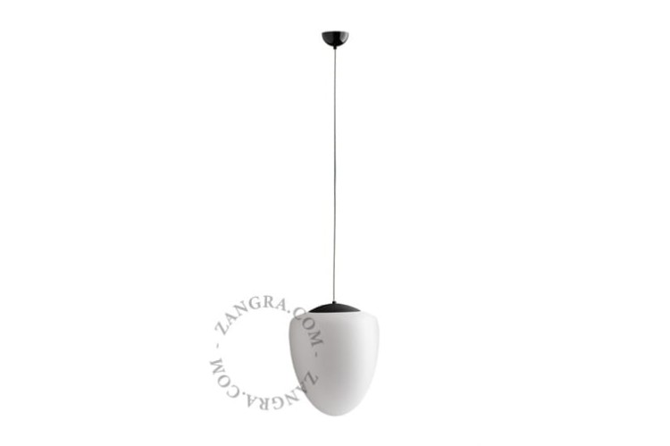 Ręcznie wykonana szklana lampa wisząca - Zangra