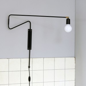 Kinkiet SWING czarny - House Doctor