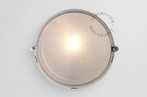 Wodoodporna oprawa BULKHEAD biały/Bakelit - Zangra