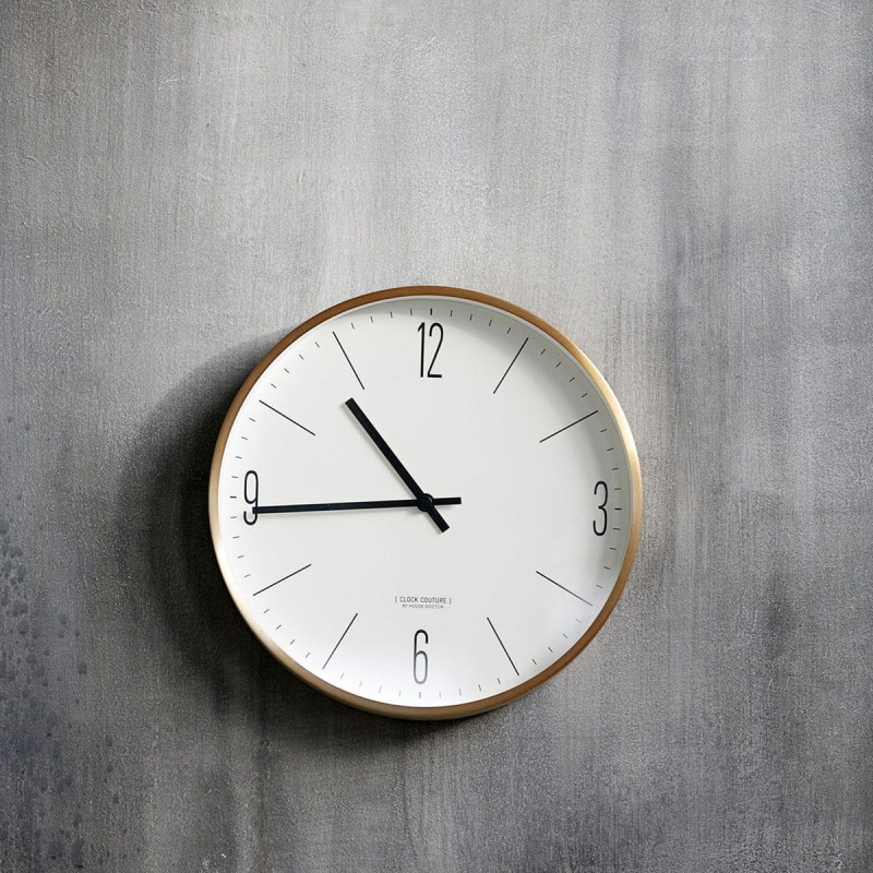 Zegar ścienny CLOCK COUTURE - House Doctor