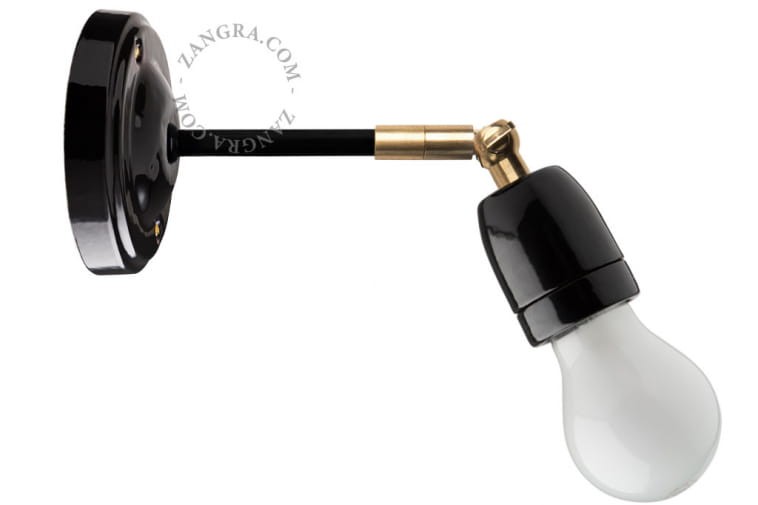 Kinkiet RETRO z porcelany 012 - Zangra