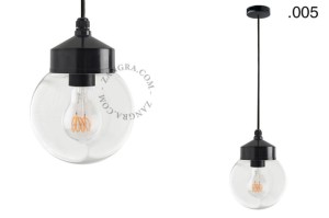 Lampa wisząca BAUHAUS , klosz do wyboru - Zangra