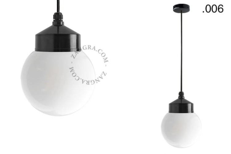 Lampa wisząca BAUHAUS , klosz do wyboru - Zangra