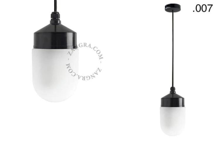 Lampa wisząca BAUHAUS , klosz do wyboru - Zangra