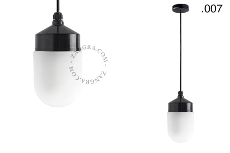 Lampa wisząca BAUHAUS , klosz do wyboru - Zangra