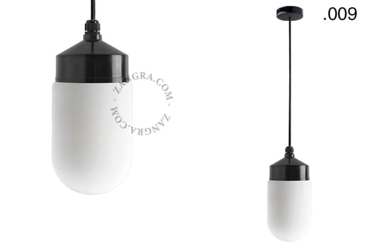 Lampa wisząca BAUHAUS , klosz do wyboru - Zangra