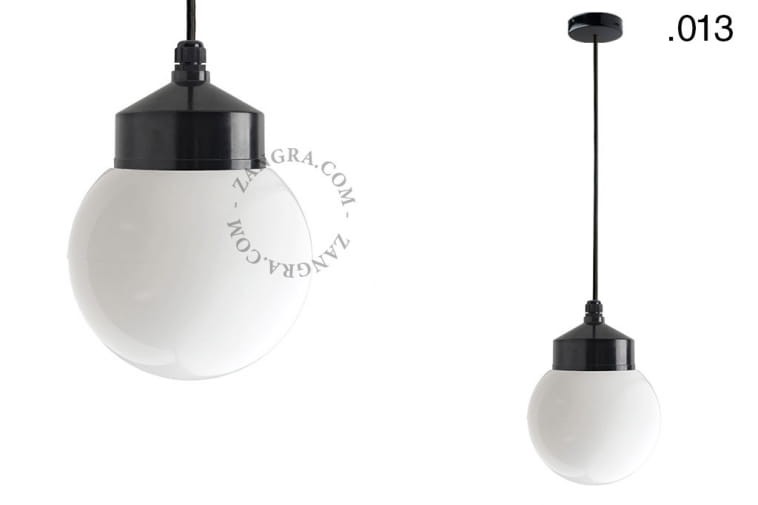 Lampa wisząca BAUHAUS , klosz do wyboru - Zangra