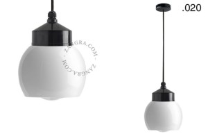 Lampa wisząca BAUHAUS , klosz do wyboru - Zangra