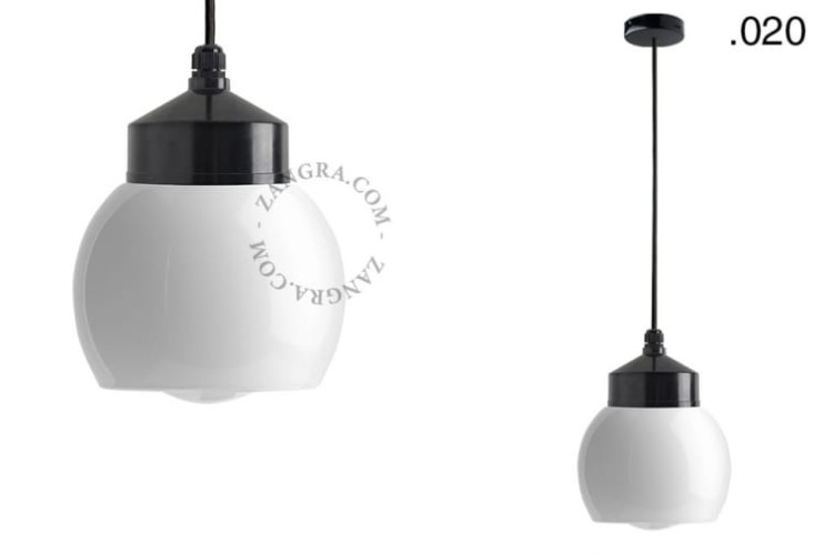 Lampa wisząca BAUHAUS , klosz do wyboru - Zangra