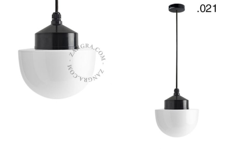 Lampa wisząca BAUHAUS , klosz do wyboru - Zangra