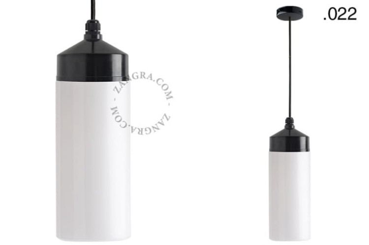 Lampa wisząca BAUHAUS , klosz do wyboru - Zangra