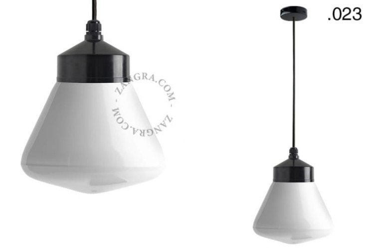Lampa wisząca BAUHAUS , klosz do wyboru - Zangra