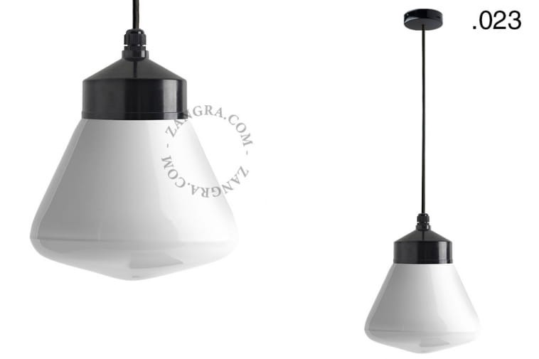 Lampa wisząca BAUHAUS , klosz do wyboru - Zangra
