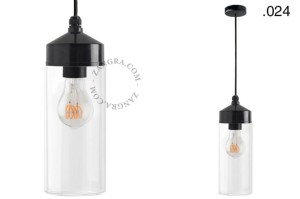 Lampa wisząca BAUHAUS , klosz do wyboru - Zangra