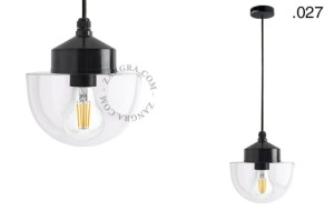 Lampa wisząca BAUHAUS , klosz do wyboru - Zangra