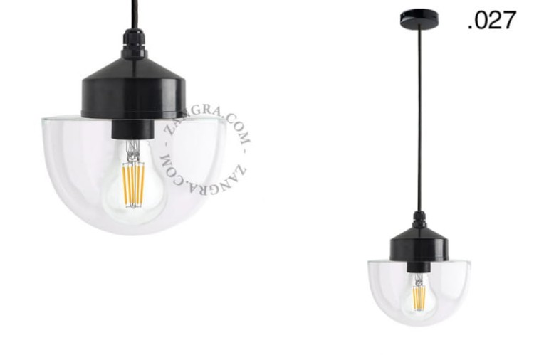 Lampa wisząca BAUHAUS , klosz do wyboru - Zangra