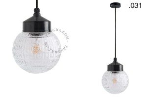 Lampa wisząca BAUHAUS , klosz do wyboru - Zangra