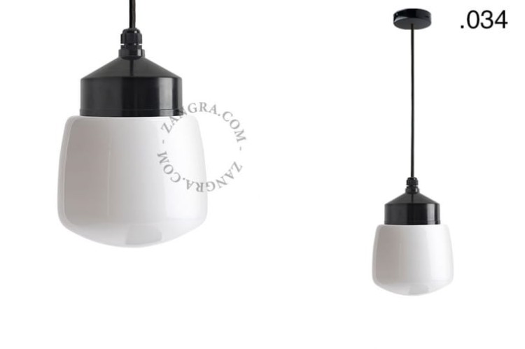 Lampa wisząca BAUHAUS , klosz do wyboru - Zangra