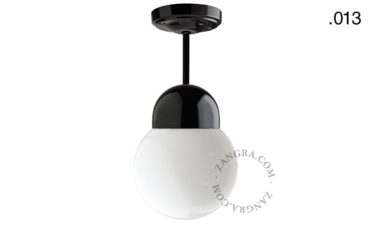 Lampa porcelanowa 036 - Zangra - Klosz do wyboru