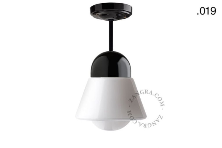 Lampa porcelanowa 036 - Zangra - Klosz do wyboru