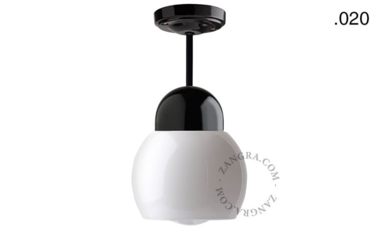 Lampa porcelanowa 036 - Zangra - Klosz do wyboru
