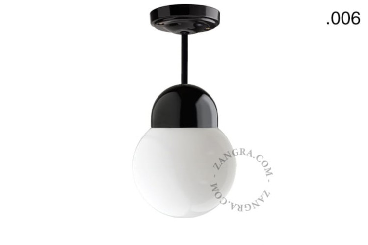 Lampa porcelanowa 036 - Zangra - Klosz do wyboru
