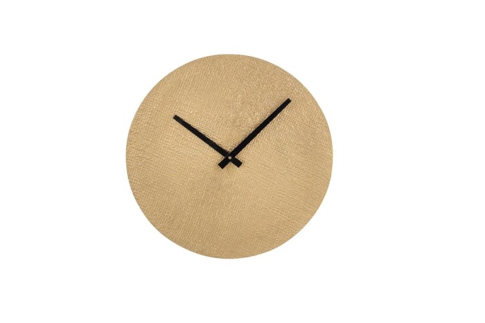 Zegar ścienny JUTE S, złoty - Jolipa