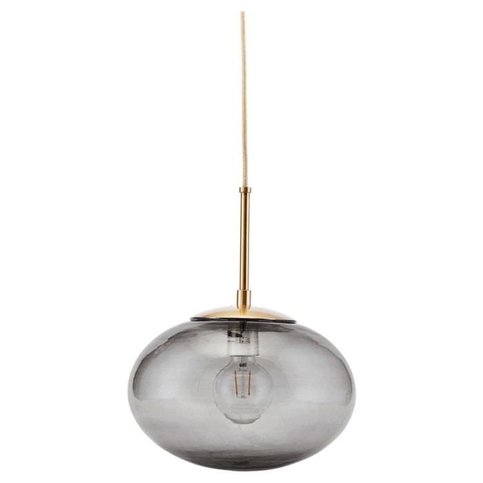 Lampa wisząca OPAL szara - House Doctor