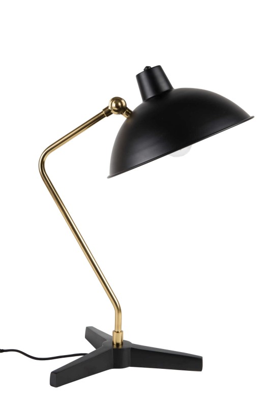 Lampa stołowa DEVI czarna - Dutchbone