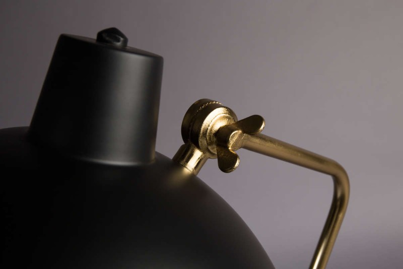 Lampa stołowa DEVI czarna - Dutchbone